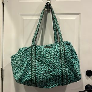 Large Vera Bradley duffle bag